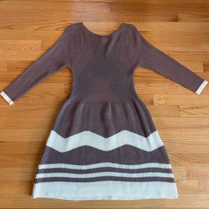 Long sleeve sweater dress